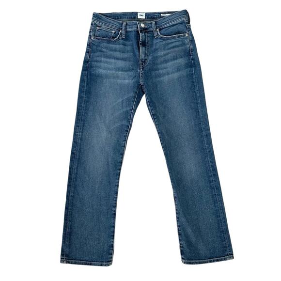 2/$25 Anthropologie Edwin Elin Jeans Midrise Crop Jeans Denim Fall Sz 27 - Picture 3 of 10